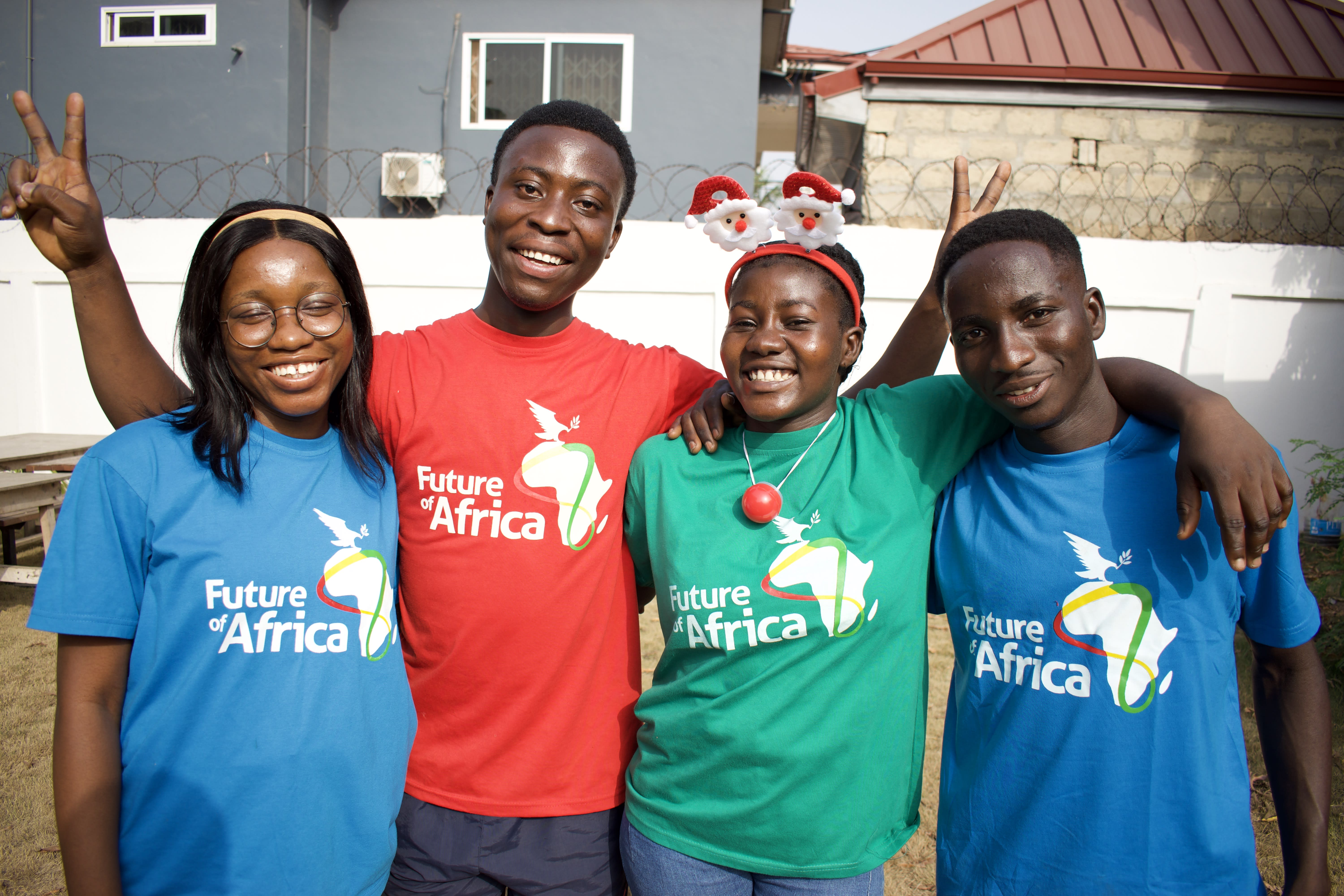 Children staying with Future of Africa