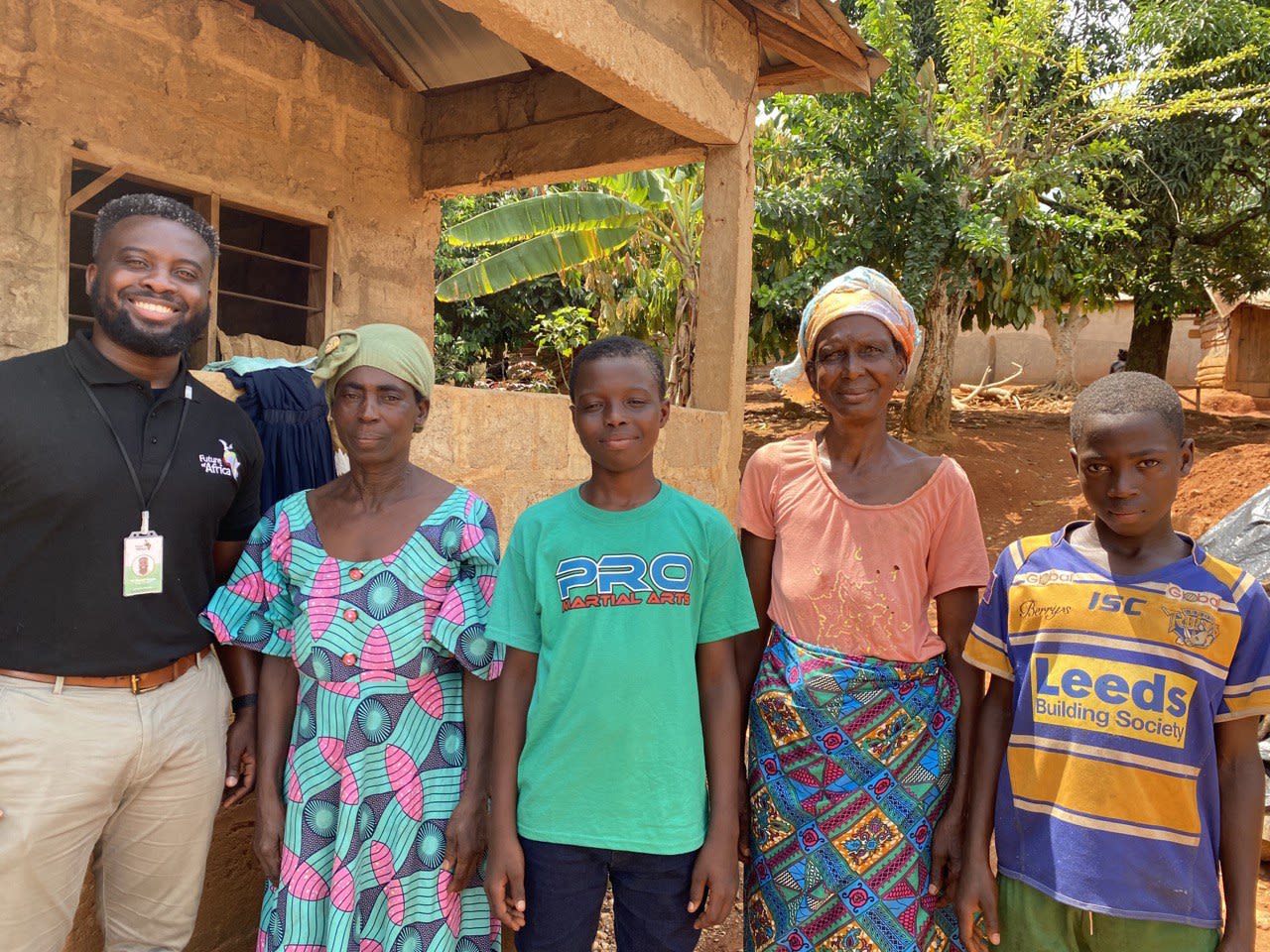 Families traced by Future of Africa in Ghana
