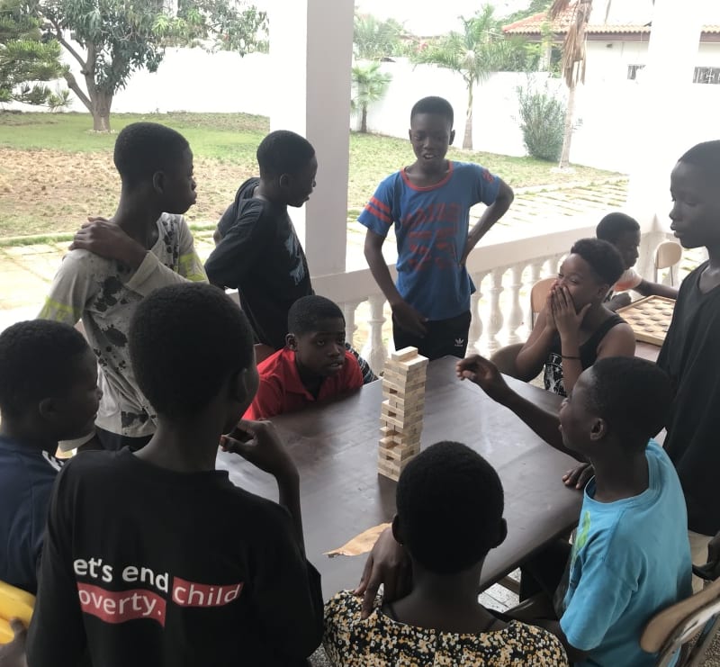 Children brought off the streets of Accra by Future of Africa